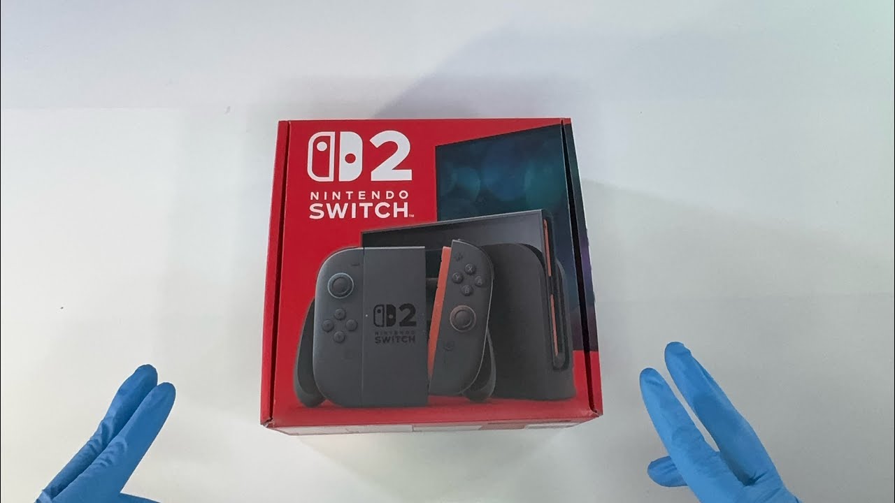 Nintendo Switch 2 Unboxing *ASMR*