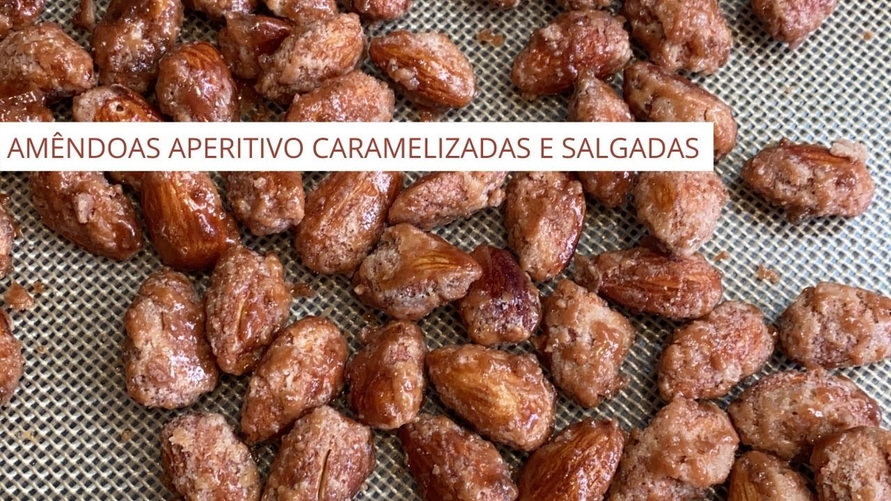 Amêndoas Aperitivo Caramelizadas