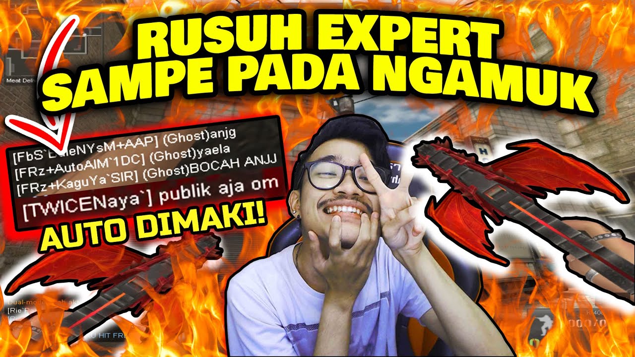 RUSUH EXPERT PAKE SENJATA NAGA!! WARGA EXPERT PADA NGAMUK!! Point Blank Zepetto Indonesia
