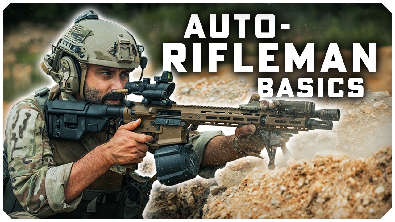 Civilian Autorifleman Basics | Suppressing an Enemy Force