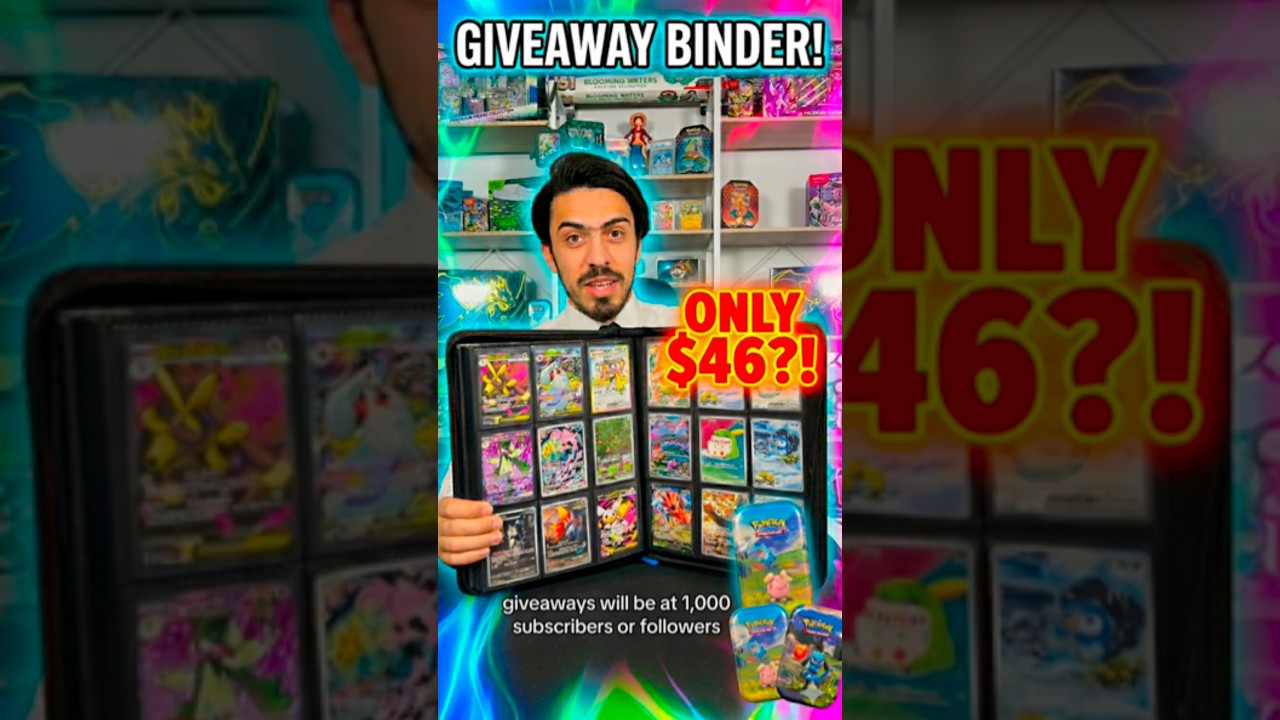 I&rsquo;m Giving This Entire Binder Away...🎁 Ascended Heroes opening 🦸&zwj;♂️ Mini tins           Episode 68