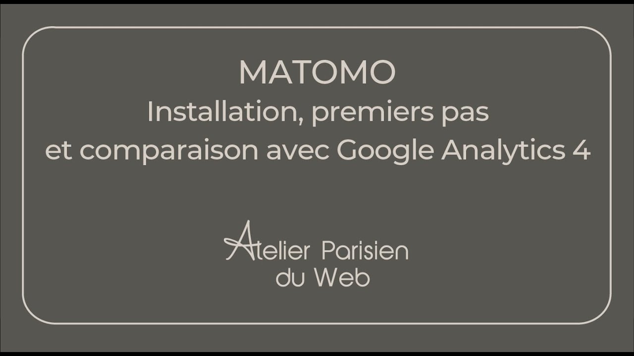 Matomo : Installation, premiers pas et comparaison avec Google Analytics 4