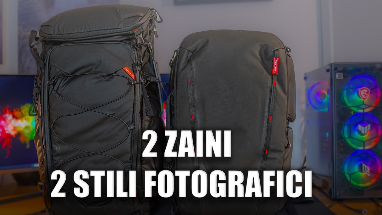 Due Zaini Fotografici per due stili fotografici differenti #PGYTECH #OneMore #OnePro