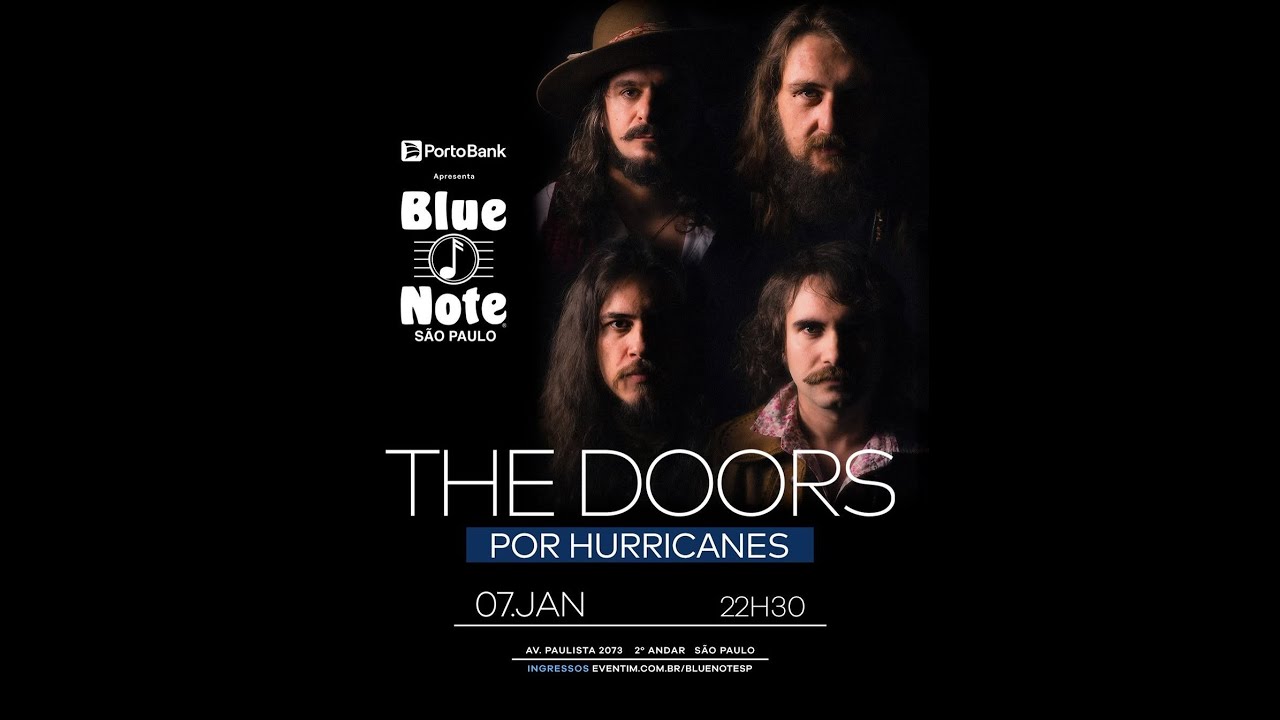 THE DOORS por HURRICANES - Light My Fire (Blue Note São Paulo) - 07/01/26 - 4K