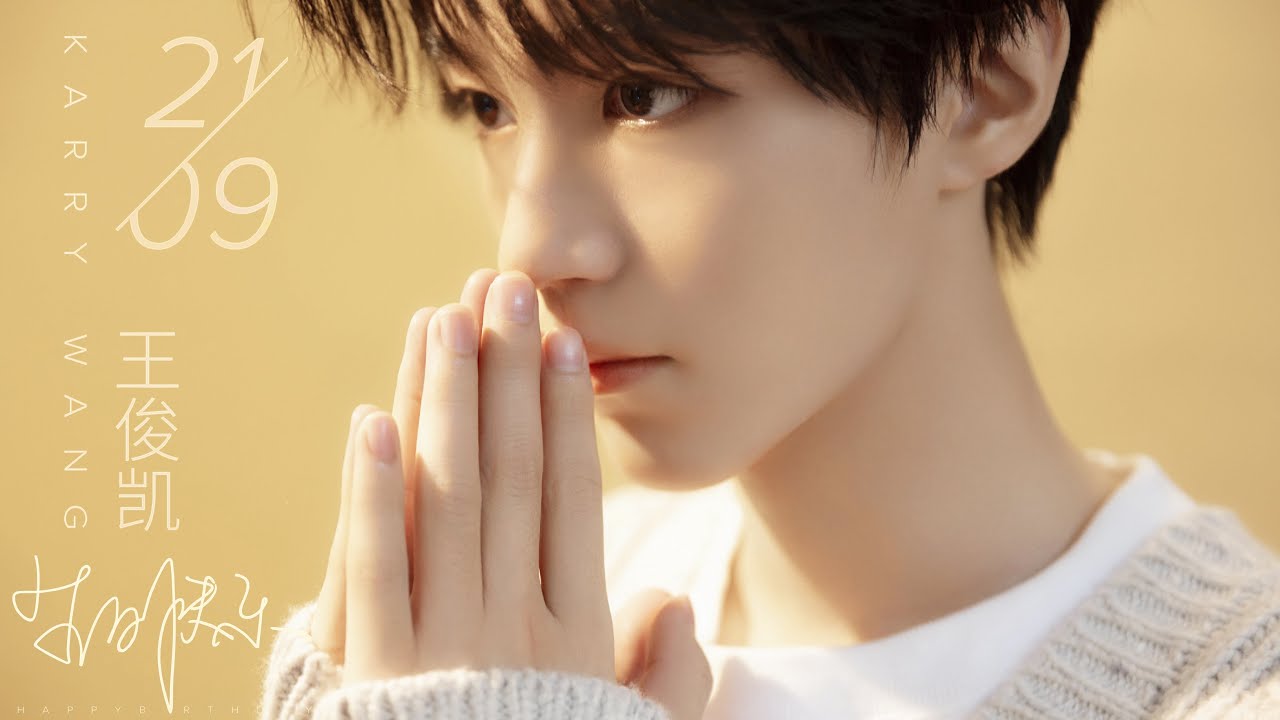 【TFBOYS 王俊凱】王俊凱生日當天凌晨剛下飛機在保母車裡全素顏驚喜直播!!! 你好，21歲的王俊凱【Karry Wang Junkai】