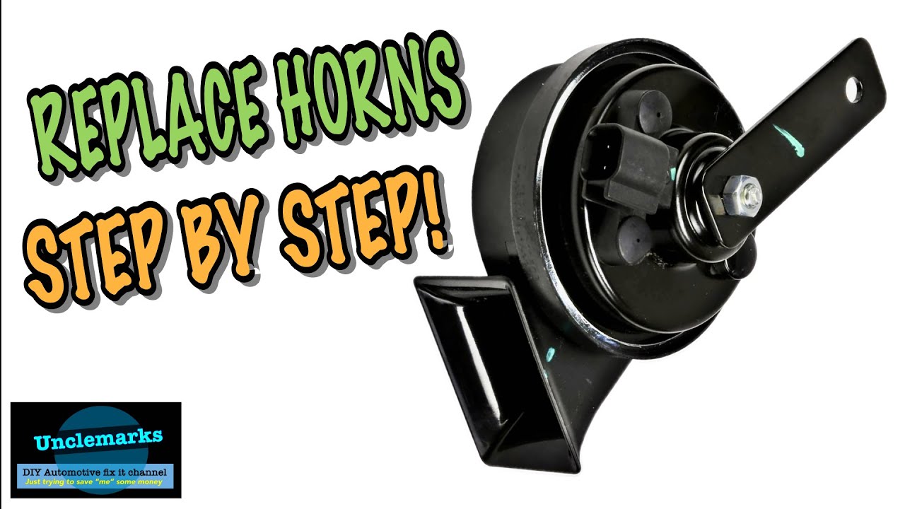 How to remove horn on GMC Terrain? Chev Equinox.