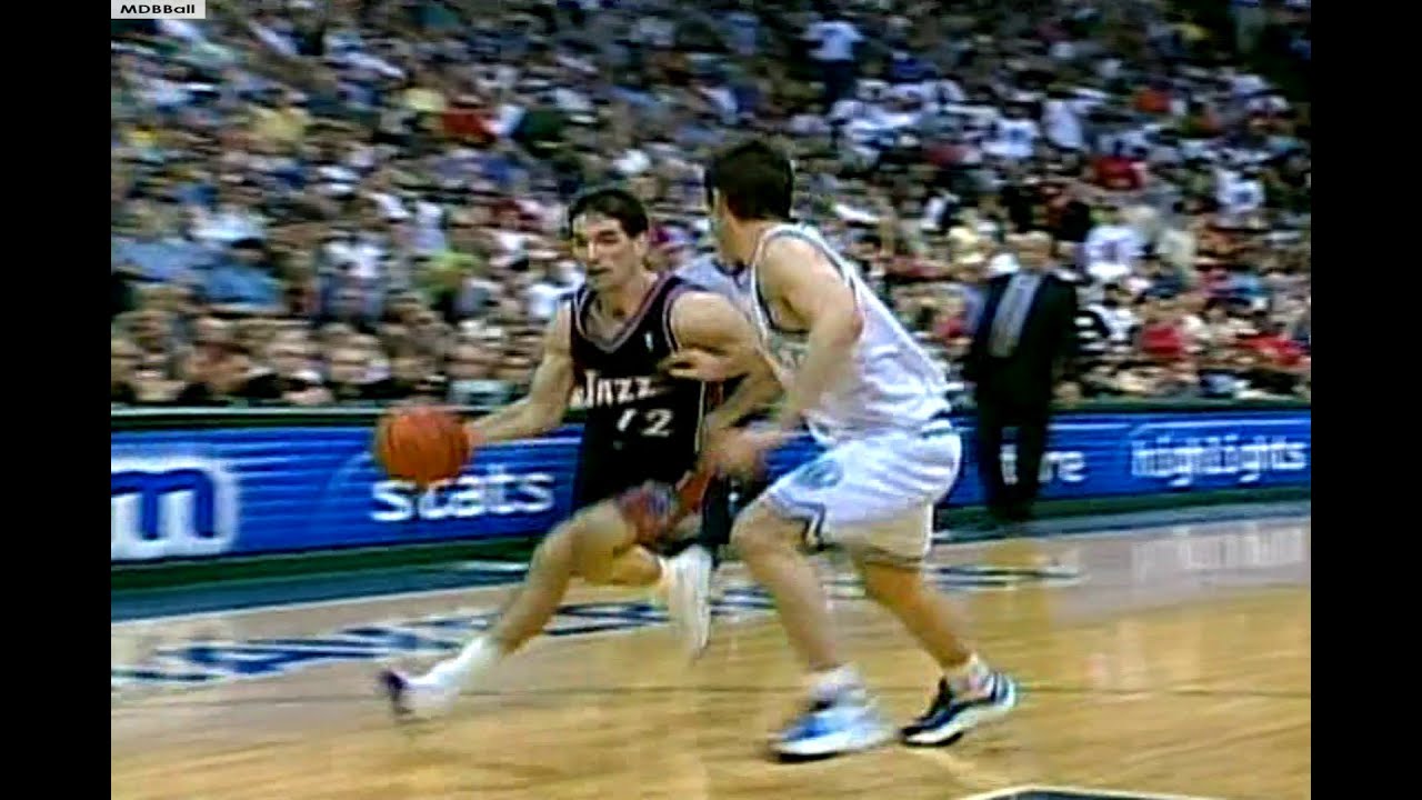NBA On NBC - Nowitzki & Nash Battle Stockton & Malone In Dallas Jazz @ Mavs 2001 Playoffs Game 3