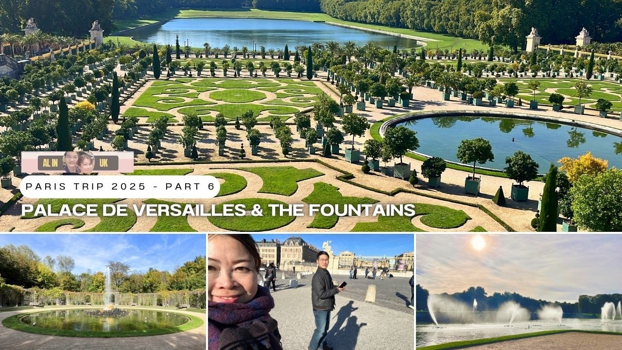 🗼✨ 巴黎十天 Part 6：《走進凡爾賽宮｜皇室宮殿・花園・音樂噴泉》 👑⛲