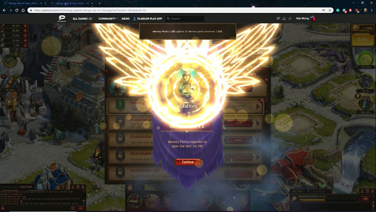 Vikings: War of Clans How to set your Hero Set