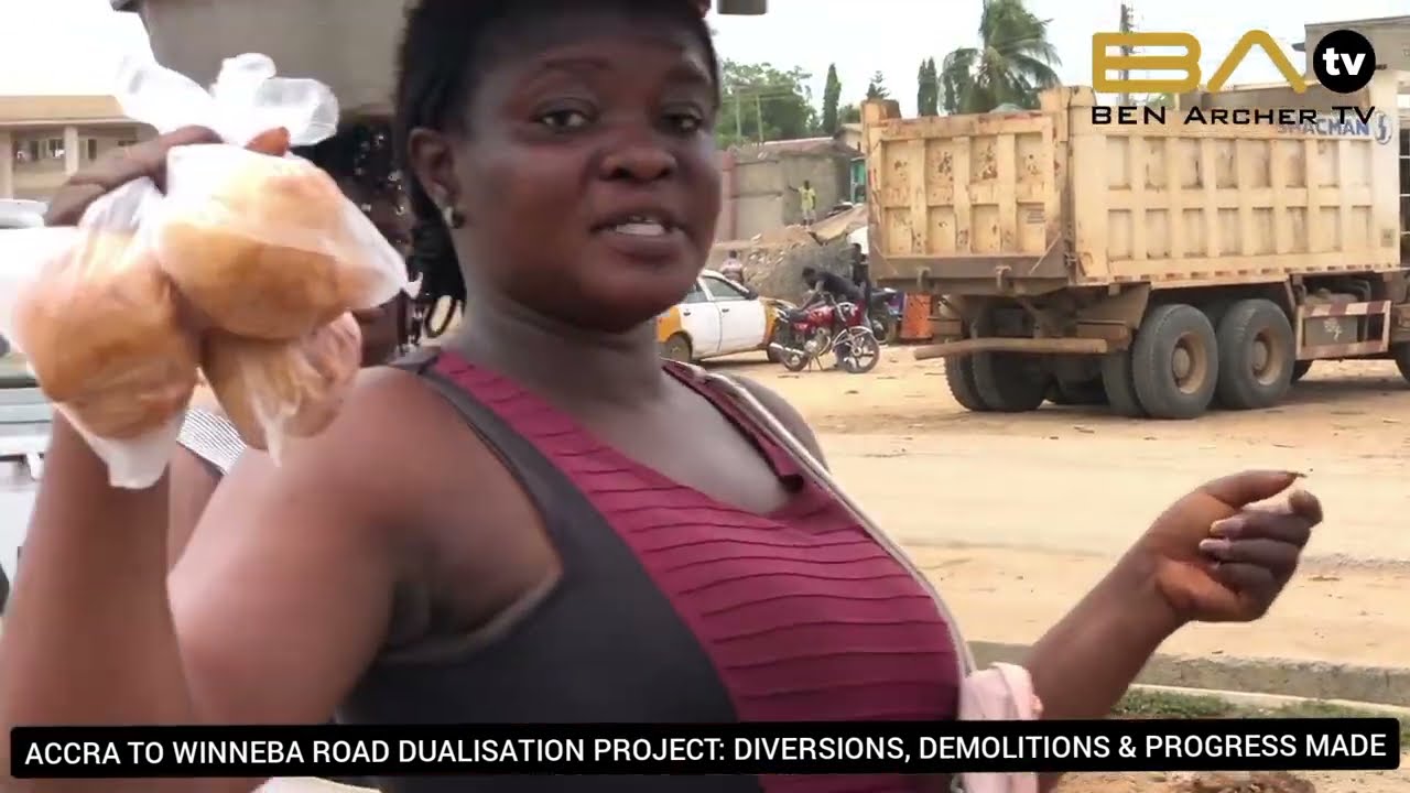 Accra To Winneba Road Dualisation: Diversions, Demolitions & Progress. Chief Eng & Road Mins. Speak