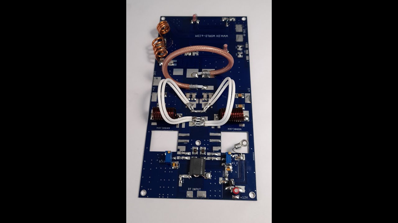 VHF 143-148MHz (2m) 500W LINEAR AMPLIFIER WITH LPF AND DIRECTIONAL COUPLER ON BOARD