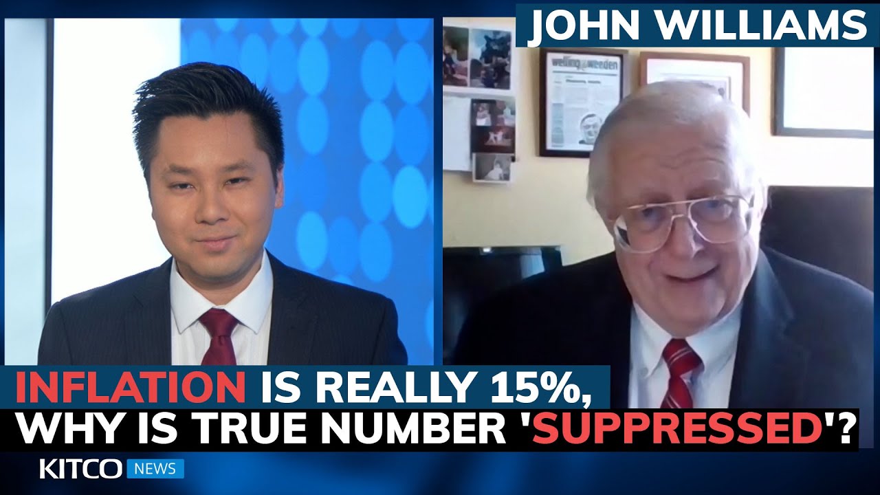 Inflation is really 15%, highest since 1947; Why is government 'suppressing' data? John Williams