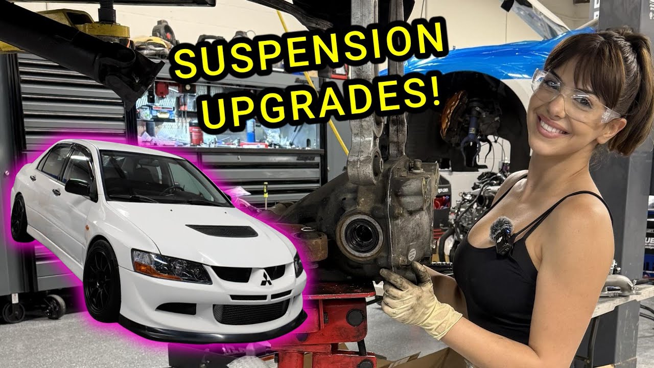 SUSPENSION UPGRADES FOR MY EVO 8!