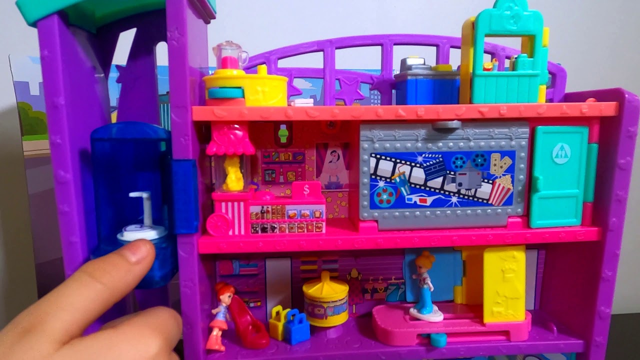 Polly Pocket Pollyville​ Le Centre Commercial - Mega Mall Jeux