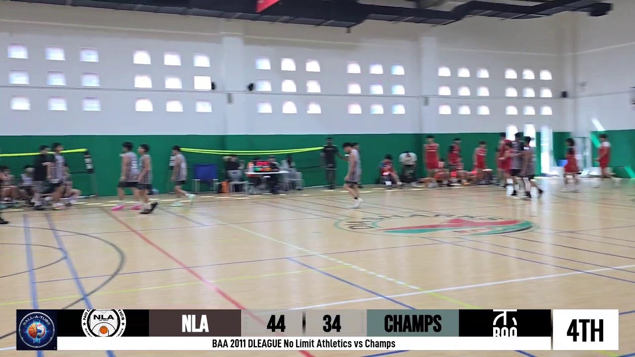 BAA 2011 DLEAGUE No Limit Athletics vs Champs