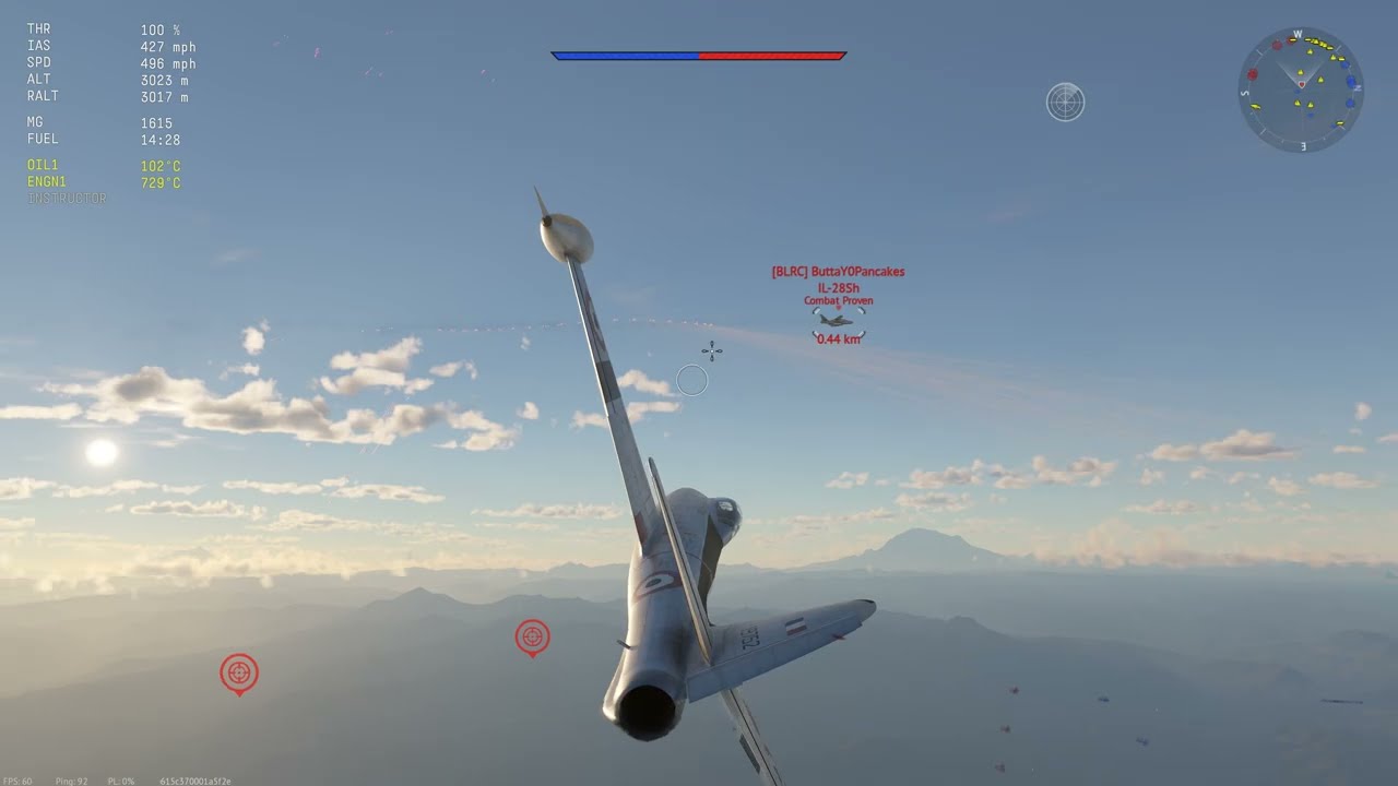F-84G-21-RE  5 and 0  Kamchatka  (War Thunder Air RB)