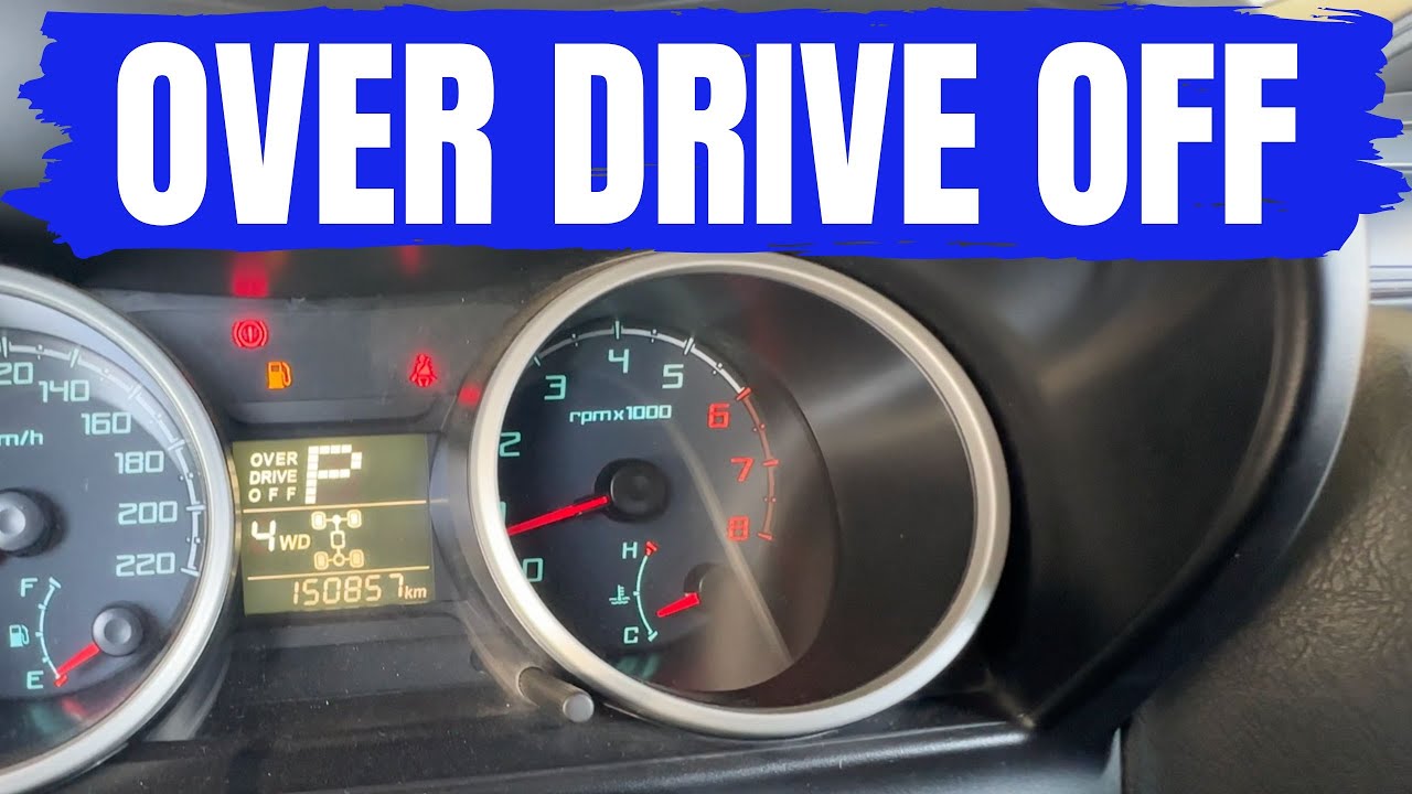 O QUE É E COMO FUNCIONA O OVER DRIVE DA MITSUBISHI PAJERO TR4! TUTORIAL COMPLETO!