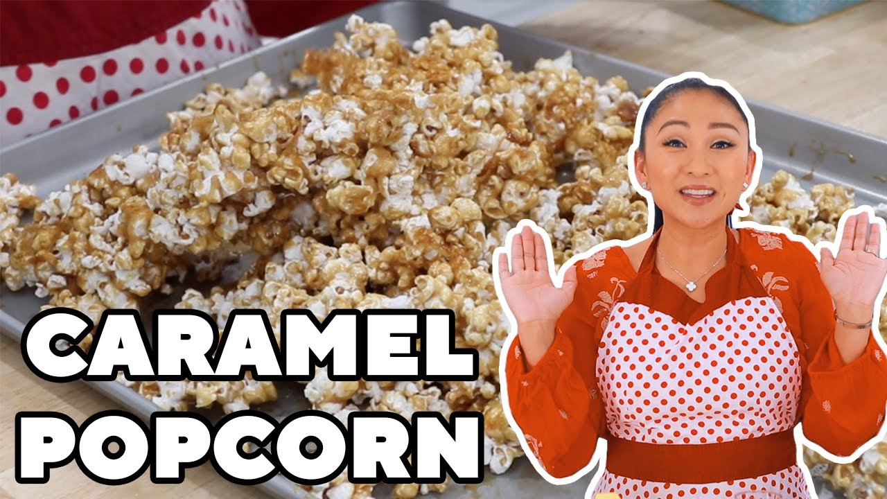 Homemade Caramel Popcorn!