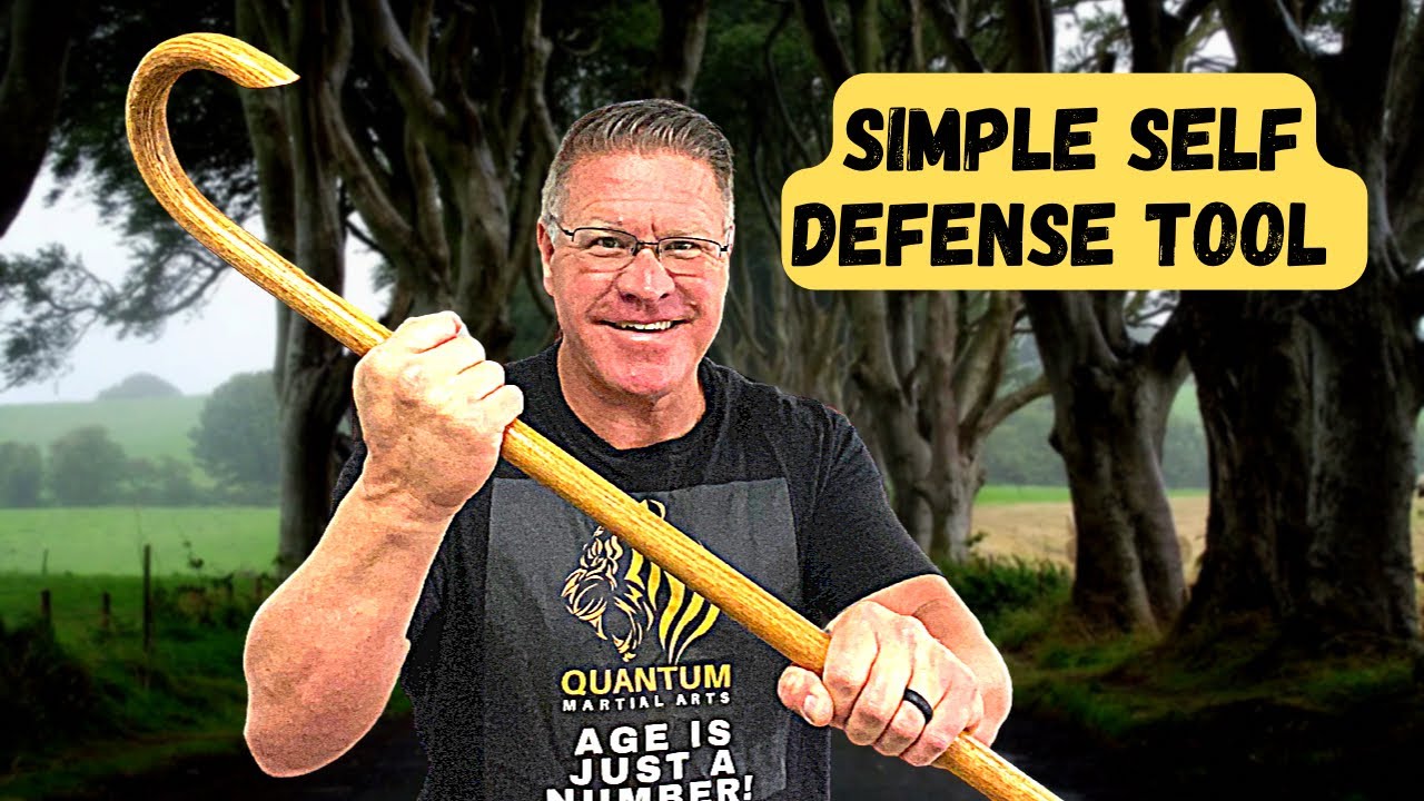 Easy And Powerful Self-defense Techniques Using A Walking Cane