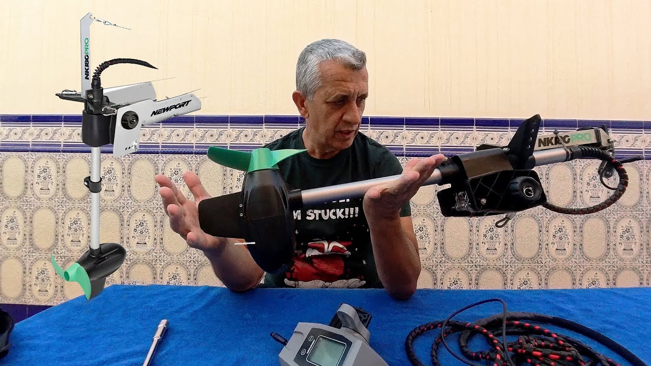 Motor el&eacute;ctrico Kayak NewPort NK180Pro & Mantenimiento