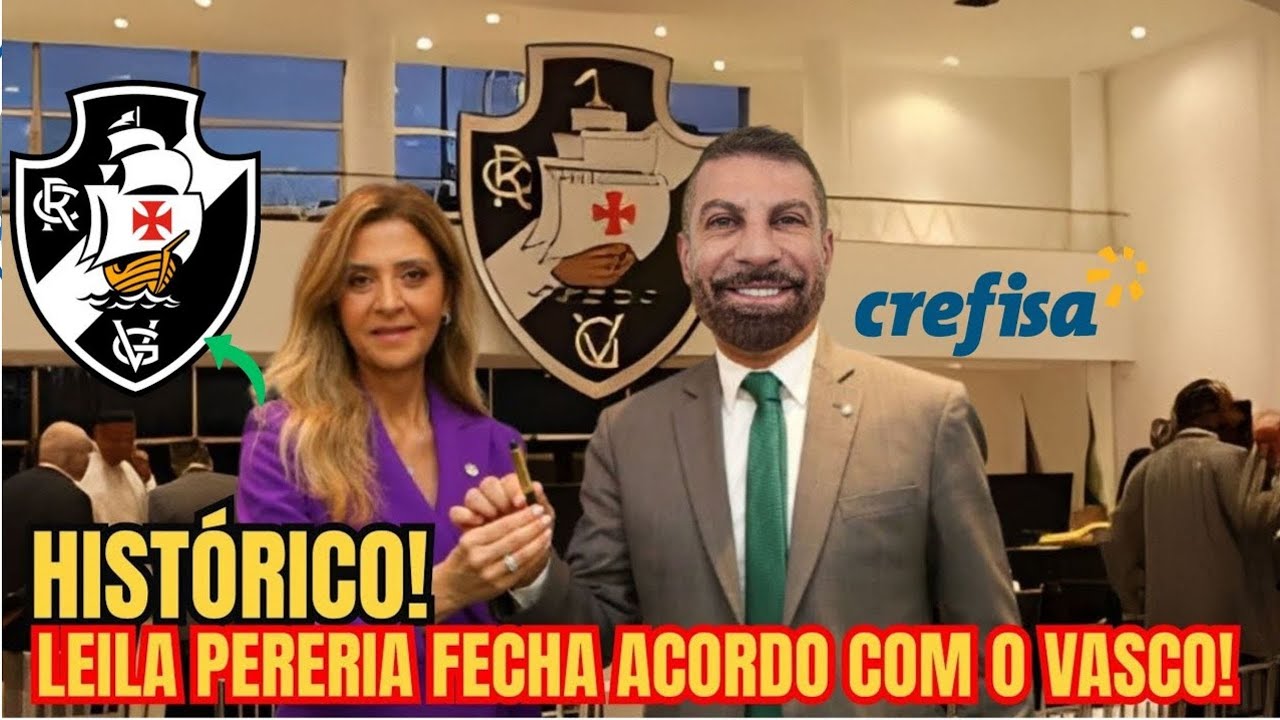 O IMPOSS&Iacute;VEL ACONTECEU! CREFISA &Eacute; A NOVA DONA DO VASCO! LEILA PROMETE REVOLU&Ccedil;&Atilde;O!