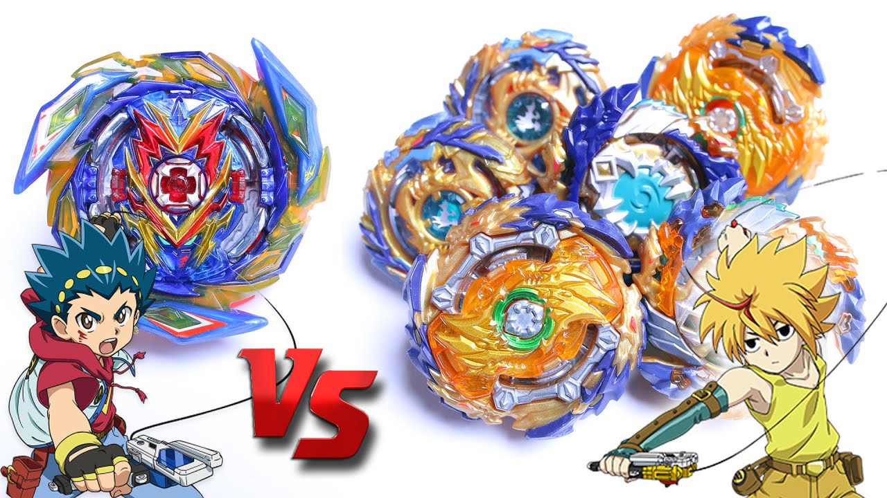 BRAVE VALKYRIE vs ALL FAFNIR EVOLUTION GEN | Beyblade Burst Superking Sparking ベイブレードバースト超王