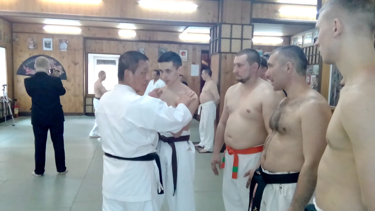 Sensei Yamashiro 9 Dan Uechi ryu speaks of Kata Sanchin