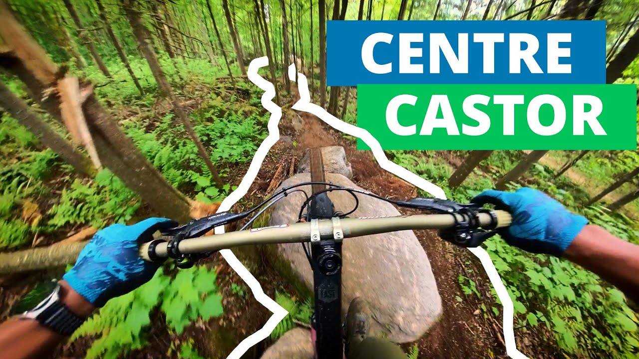 Centre Castor sous les nuages. 🌦️ Sentiers difficiles. ◆