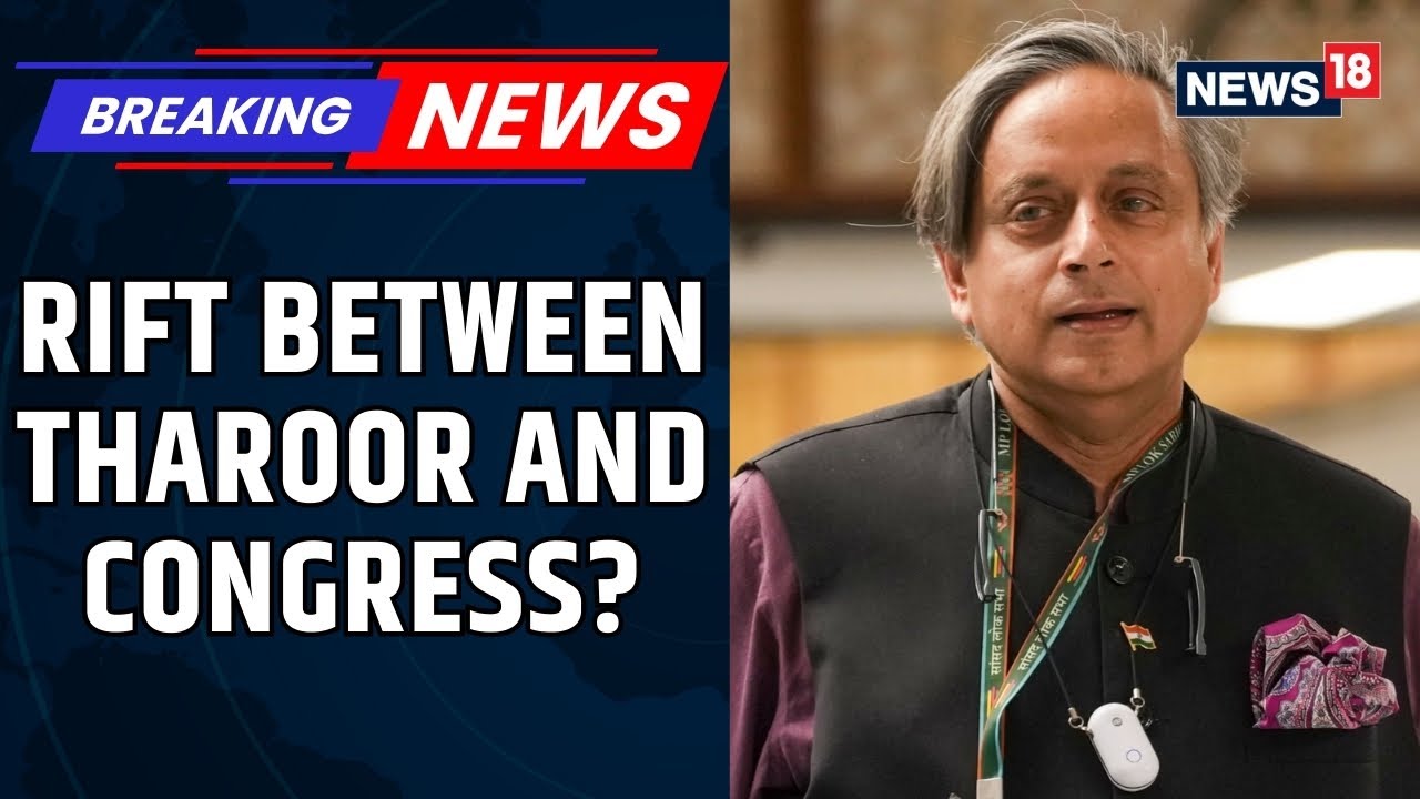 &lsquo;Upset&rsquo; Shashi Tharoor Skips Congress Kerala Poll Strategy Meet After Rahul Gandhi Snub | News18