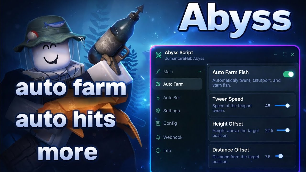 [🐟NEW] Abyss Script - Auto Farm Fish, Auto Sell, ESP All Fish (KEY NO) - Pastebin 2026