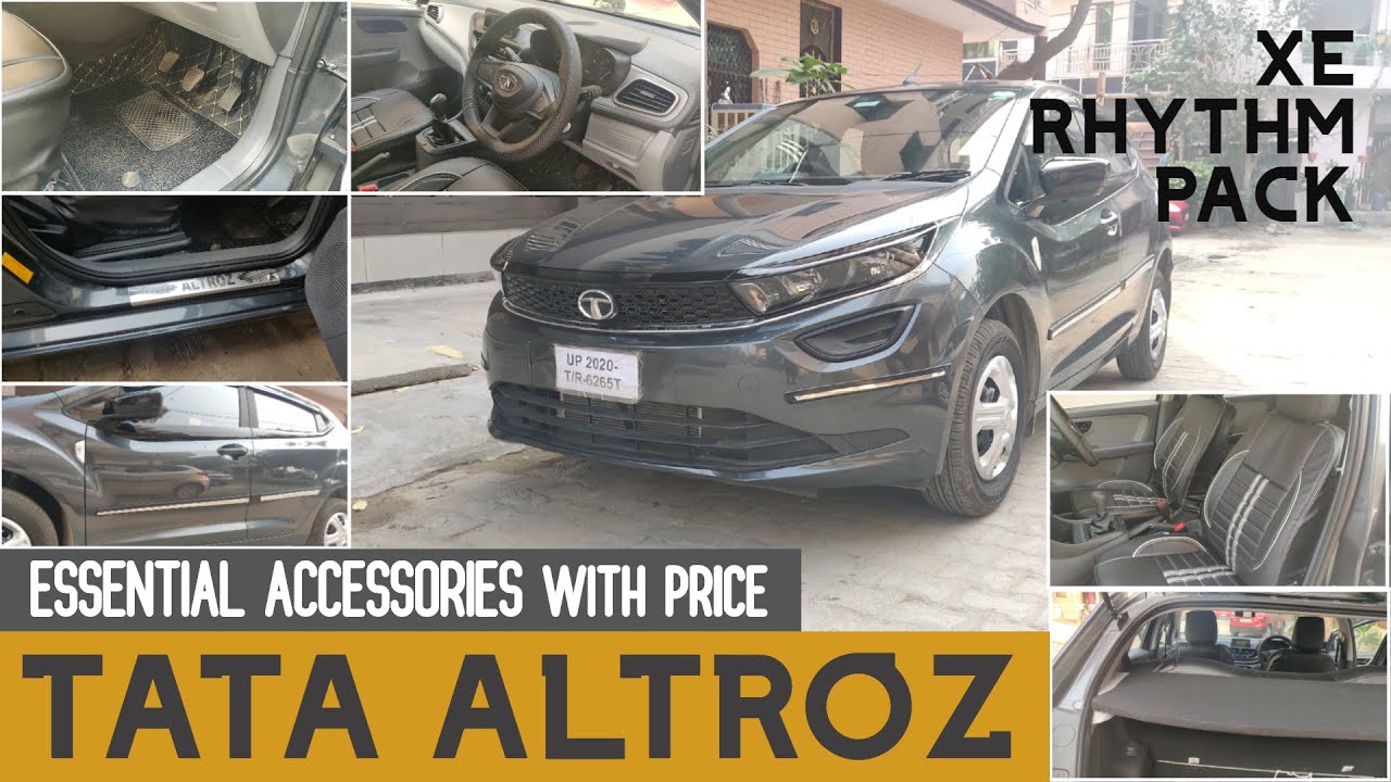 TATA ALTROZ - XE RHYTHM | ESSENTIAL ACCESSORIES WITH PRICE | BEST PRICE | Kashmere Gate Auto Market