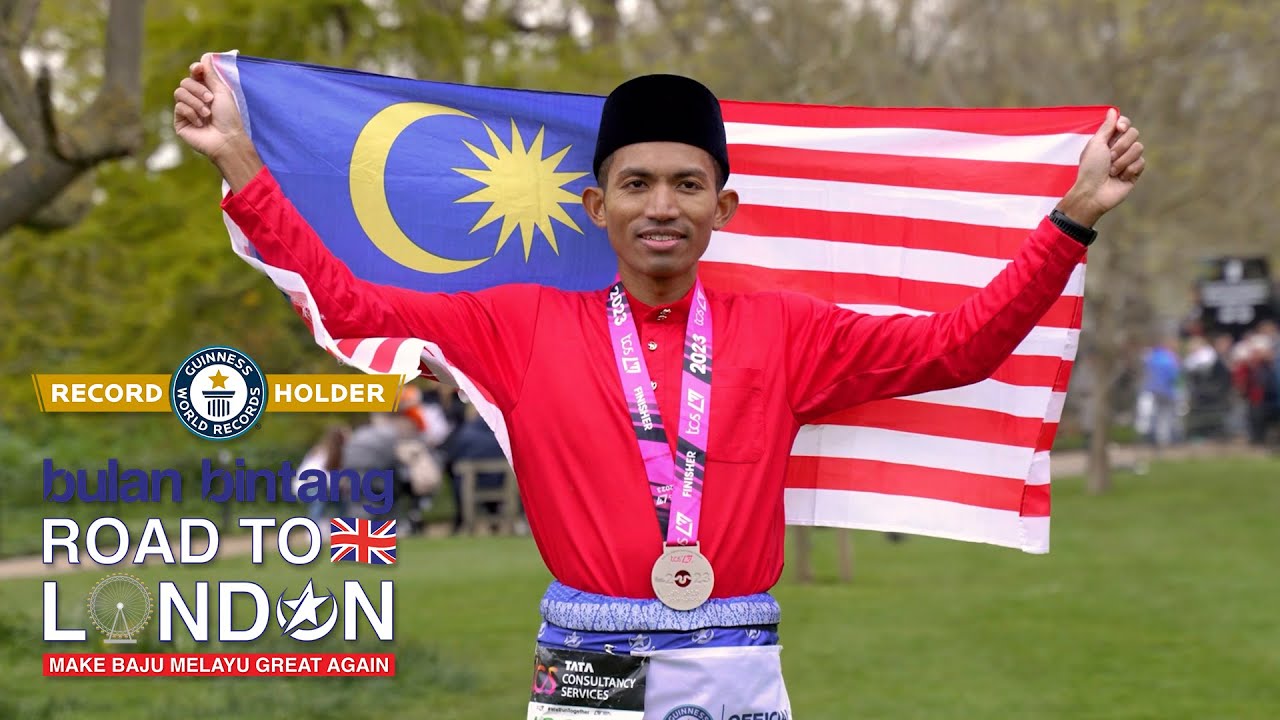 BULAN BINTANG ROAD TO LONDON MARATHON 2023: MAKE BAJU MELAYU GREAT AGAIN WITH EDAN SYAH