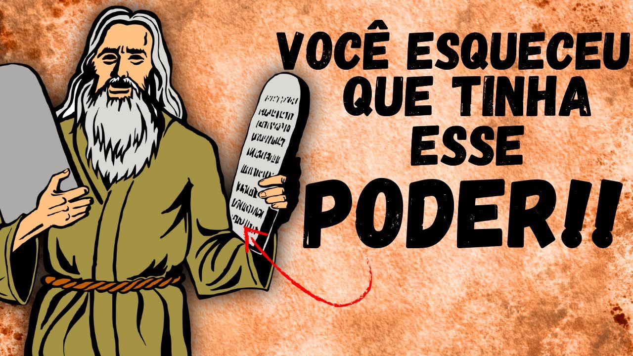 Deus lhe deu esse poder secreto, mas você não o usa!