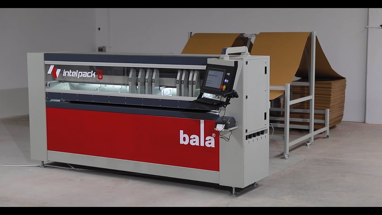Bala - Intelpack 8 - Cardboard /Box Cutting Machine ( Karton Kesme Makinası )