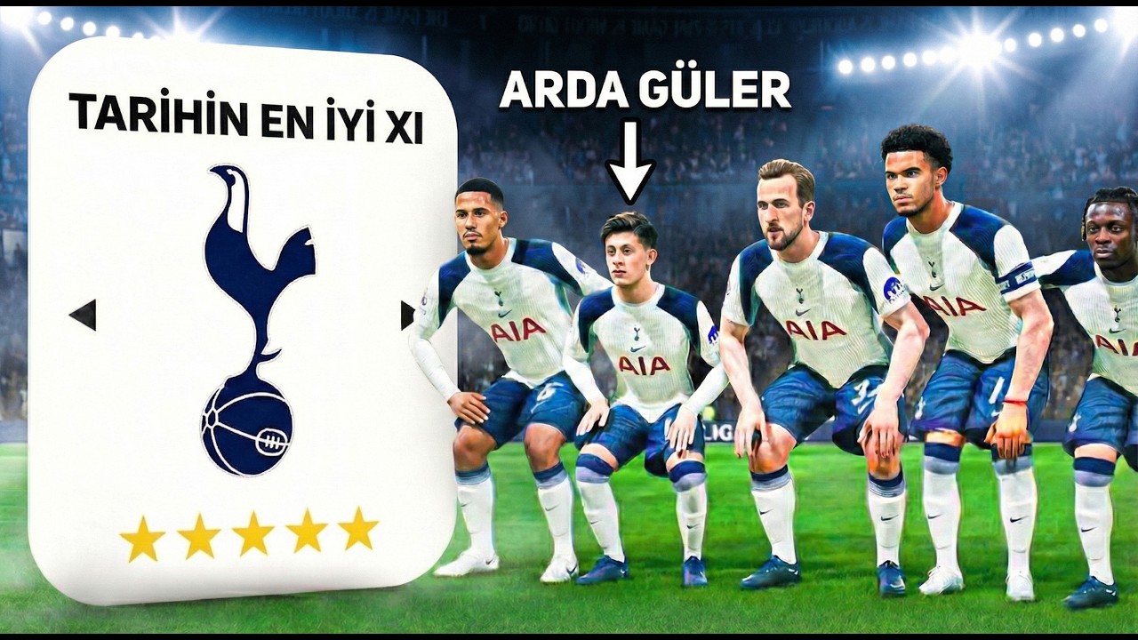 TARİHİN EN İYİ TOTTENHAM 'INI KURDUM ! EA FC 26 REBUILD