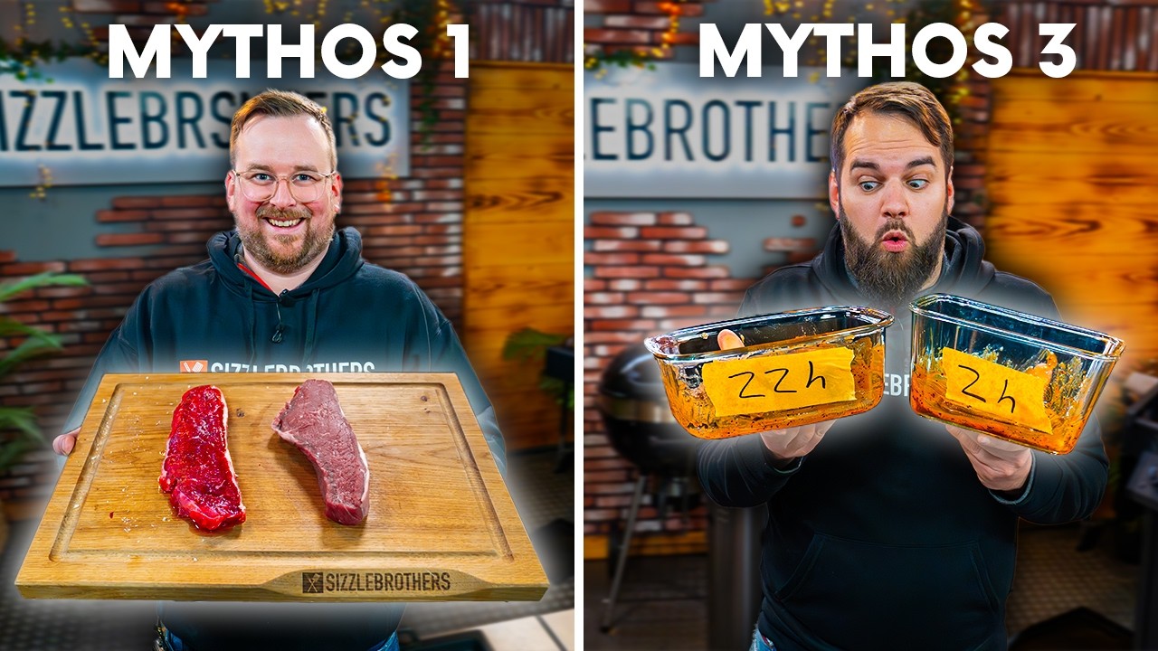 Wir TESTEN die BEKANNTESTEN GRILLMYTHEN! 🧐