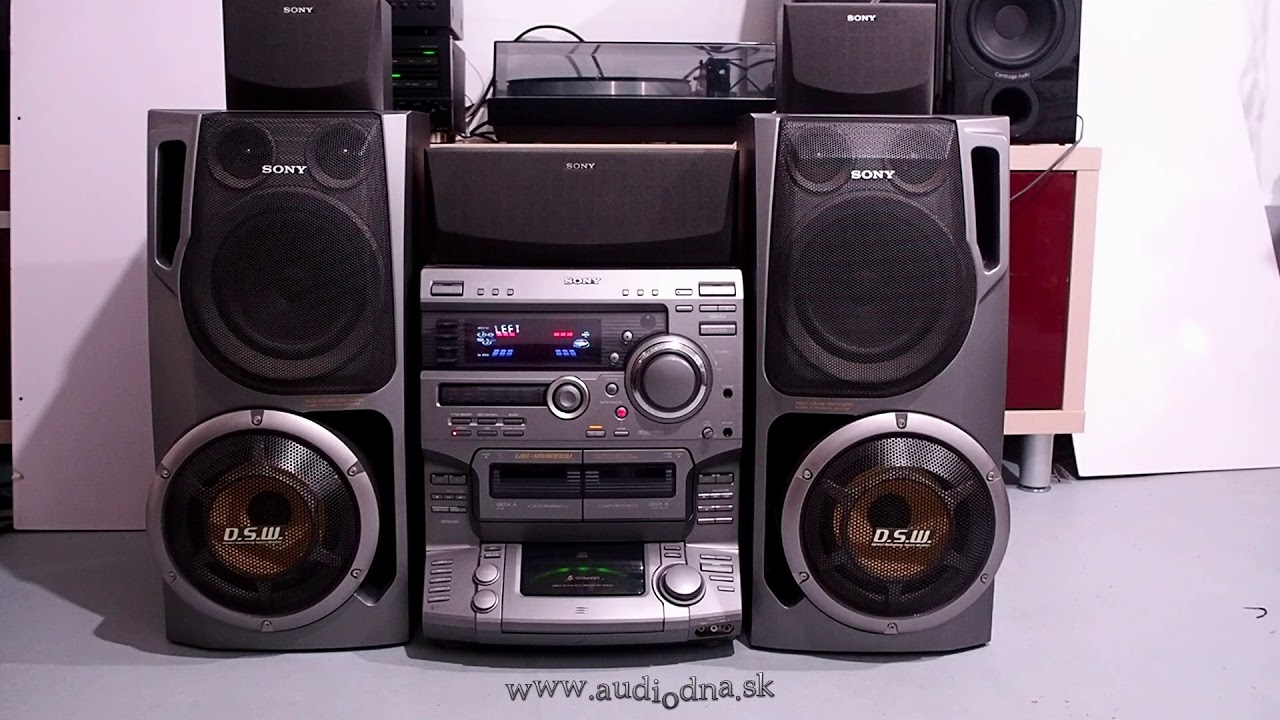 Sony LBT-XB800AV, Midi HiFi System from 1999