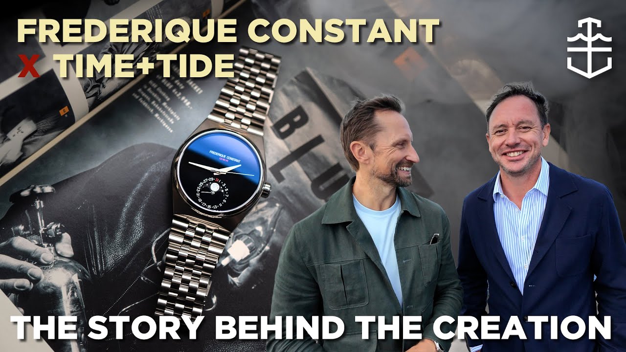 Frederique Constant CEO shares how the Time+Tide Highlife Onyx Moon Limited Edition came together