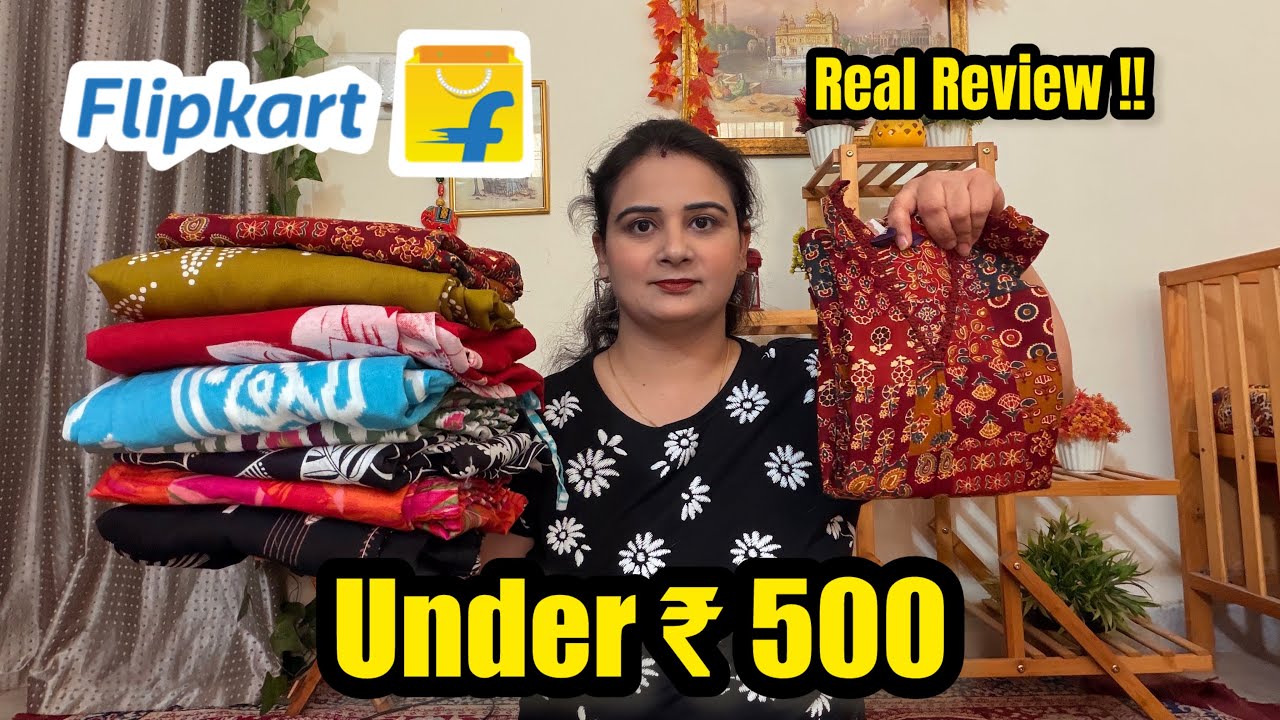 Under ₹500 Kurta Set From Flipkart 😍 | Honest Review | Shocked!