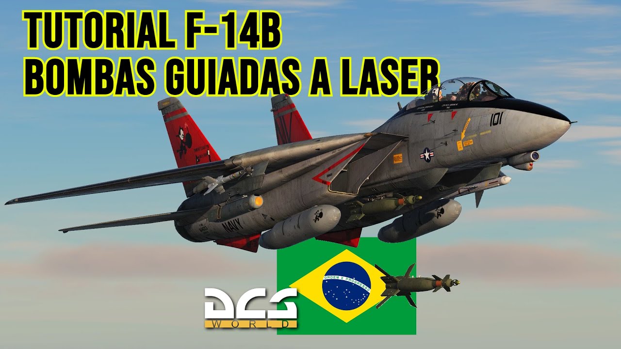 DCS - Tutorial F-14B - Como utilizar bombas guiadas a laser