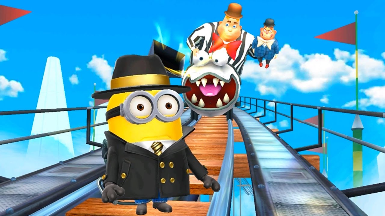 Spy minion Vs Villaintriloquist and Jack in the Boxes ! Boss battle in Minion rush game
