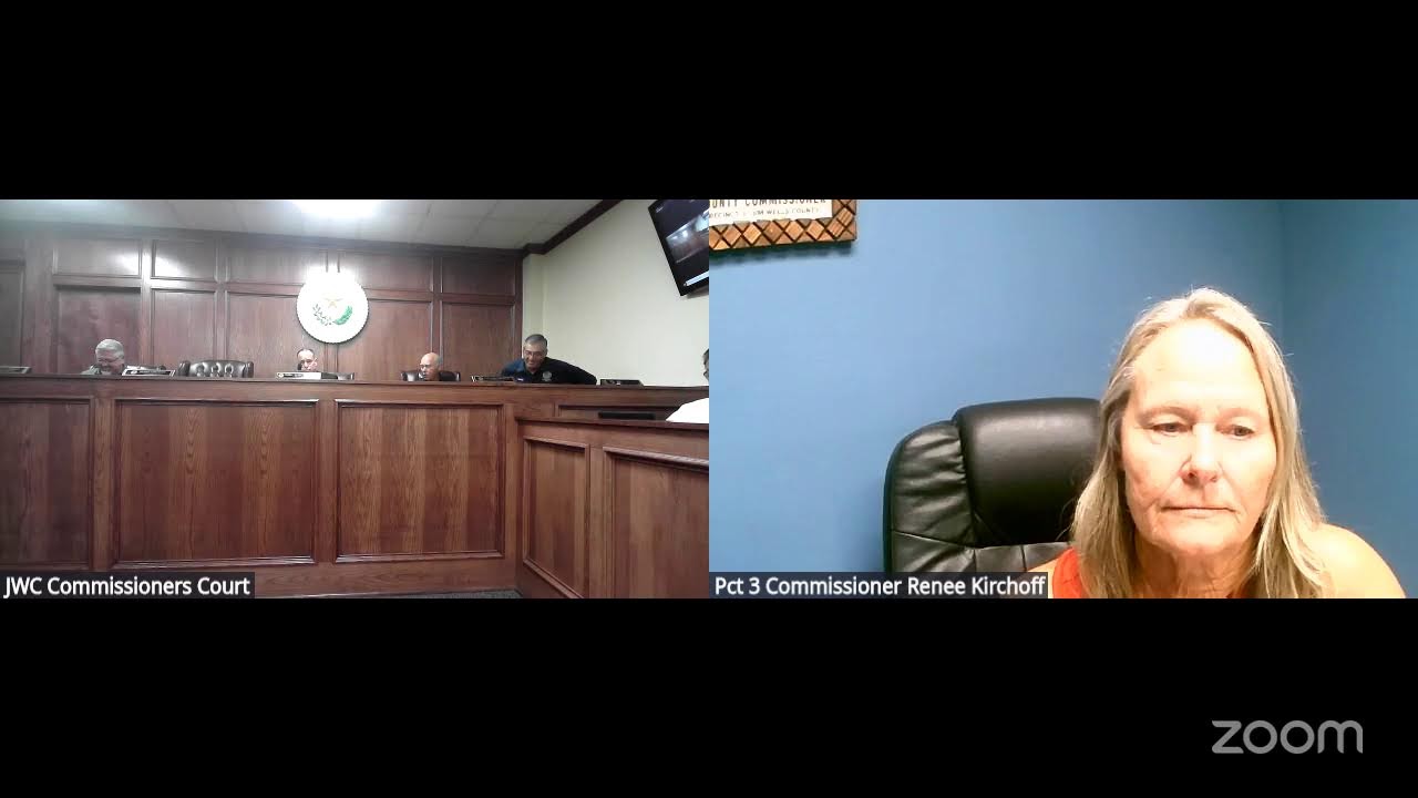 JWC Commissioners Court Meeting - October 3rd, 2025