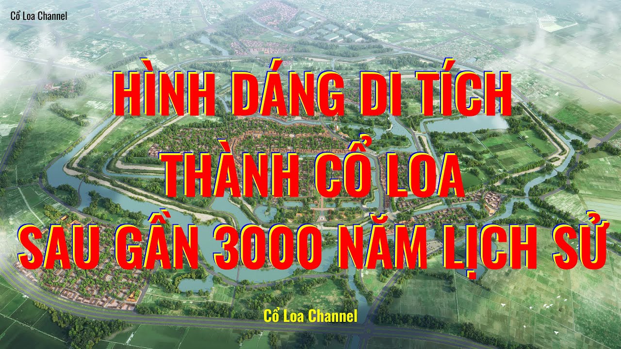 Hình dáng di tích thành Cổ Loa sau gần 3000 năm lịch sử #coloachannel #ditichcoloa #travel