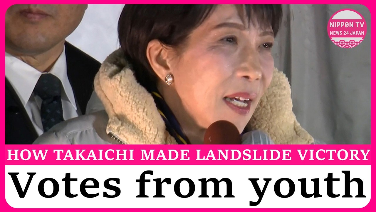 Behind Japanese PM Takaichi’s landslide victory - driven by support from young voters