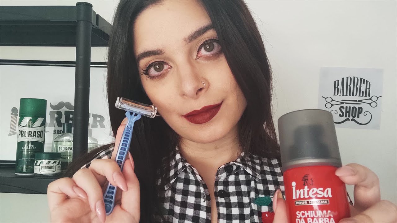 BARBER SHOP ROLEPLAY | TI FACCIO LA BARBA 🧔🏻 ASMR ITA relaxing personal attention
