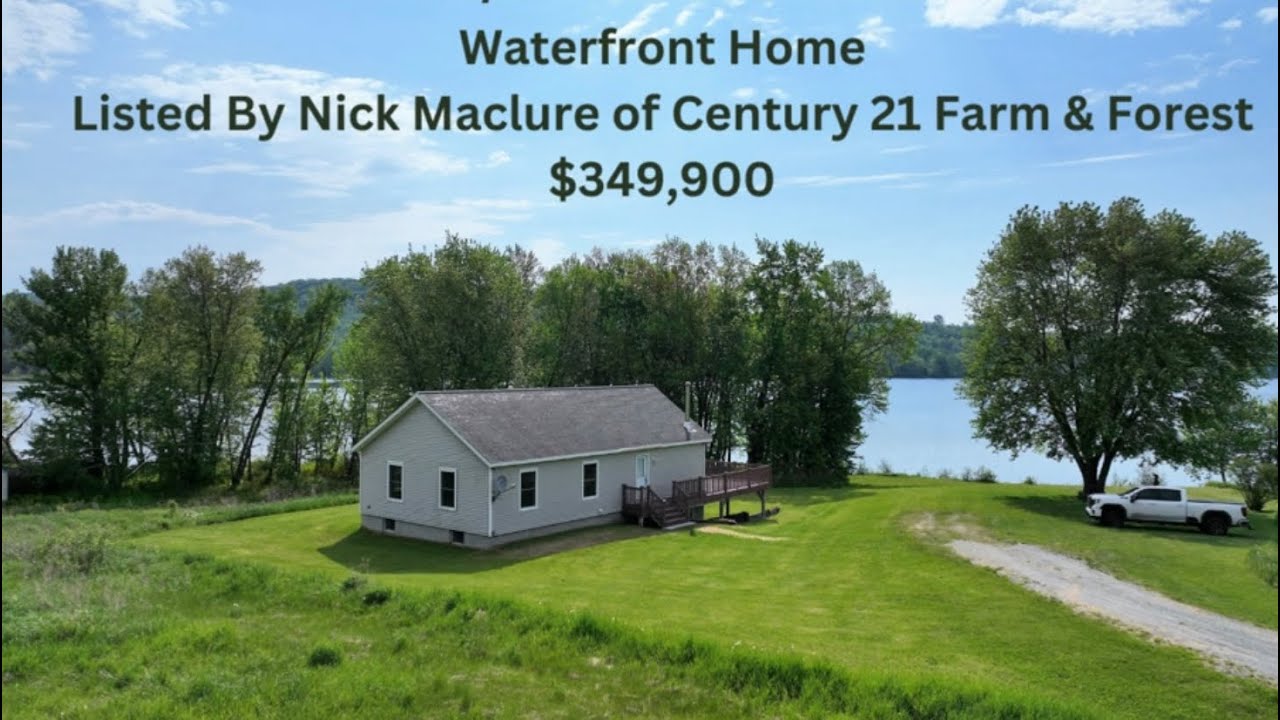 Waterfront Home In Vermont for $349,900.  695 VT RT 5A Charleston, VT