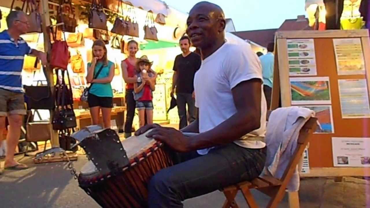 Madou Djembé, Jazz In Marciac 2013 (by Hamac'Gyver)