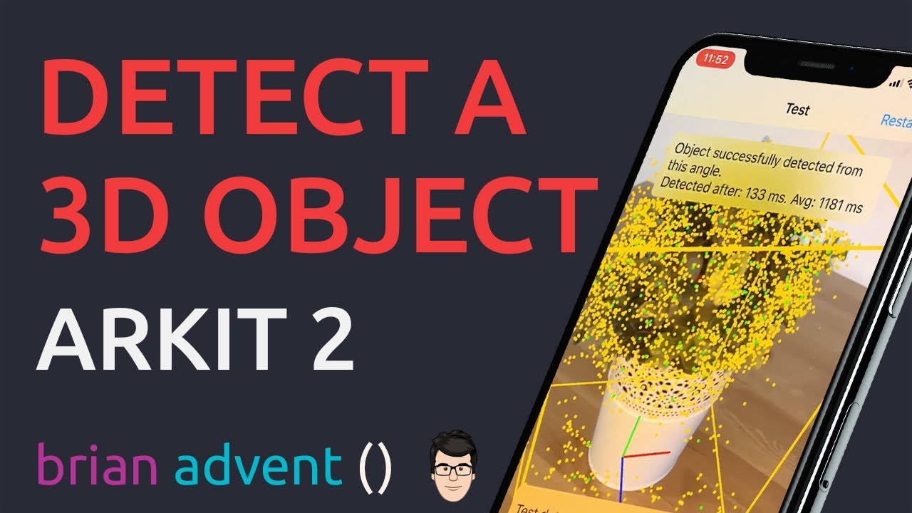 ARKit 2 Tutorial: Create an AR Shopping Experience - Scan & Detect Real 3D Objects