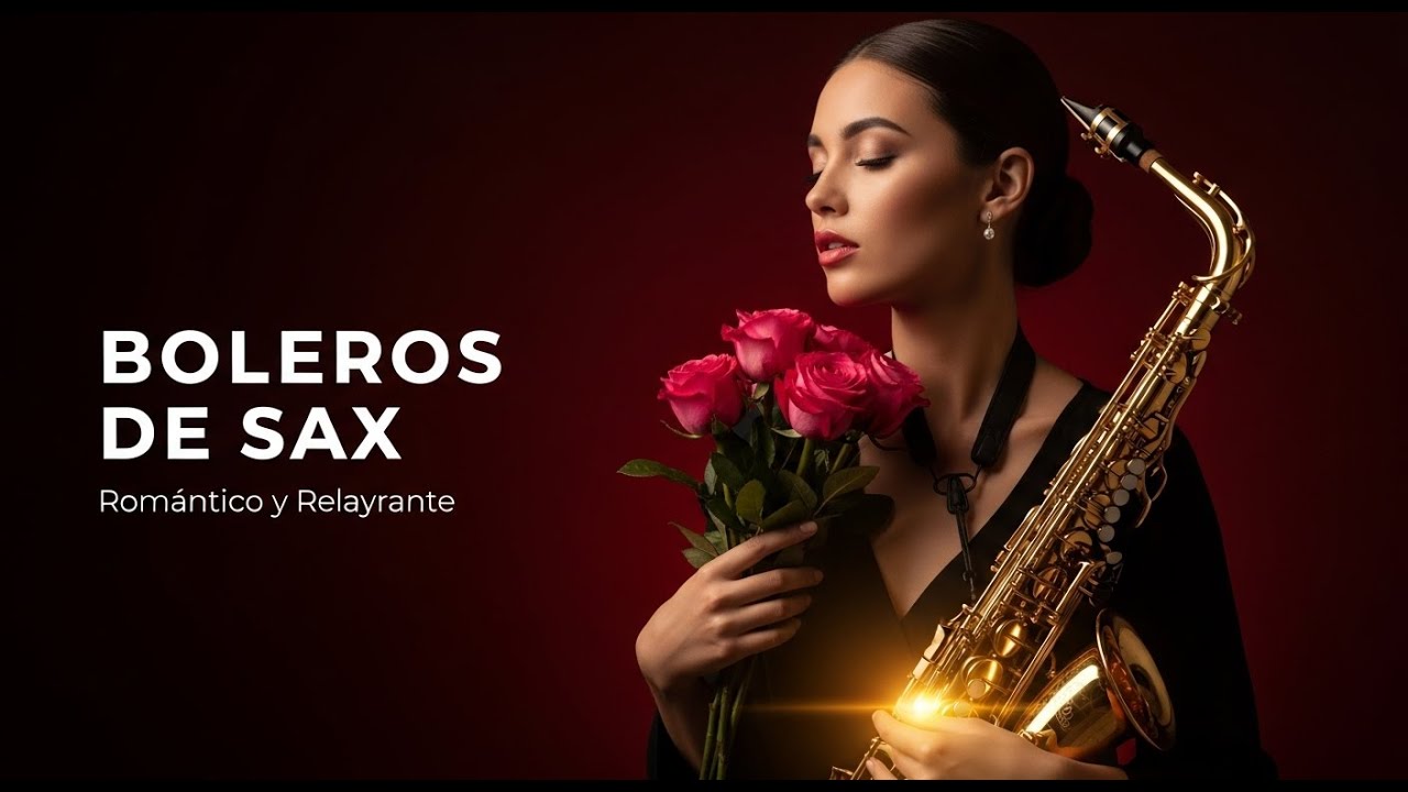 Boleros en Sax 🎷 Música Romántica para la Noche