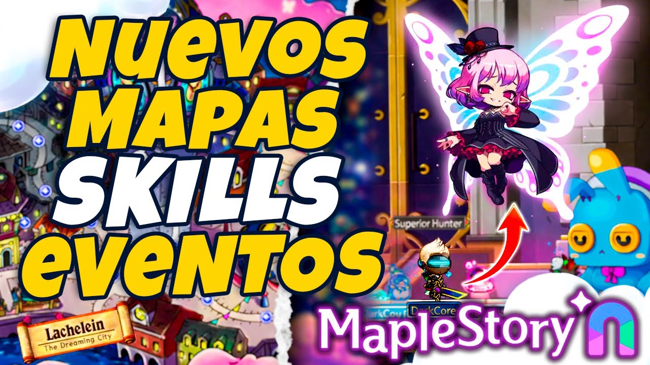 🔥 MapleStory NFT: Nuevos Mapas, Skills y Eventos | Llego Lucid